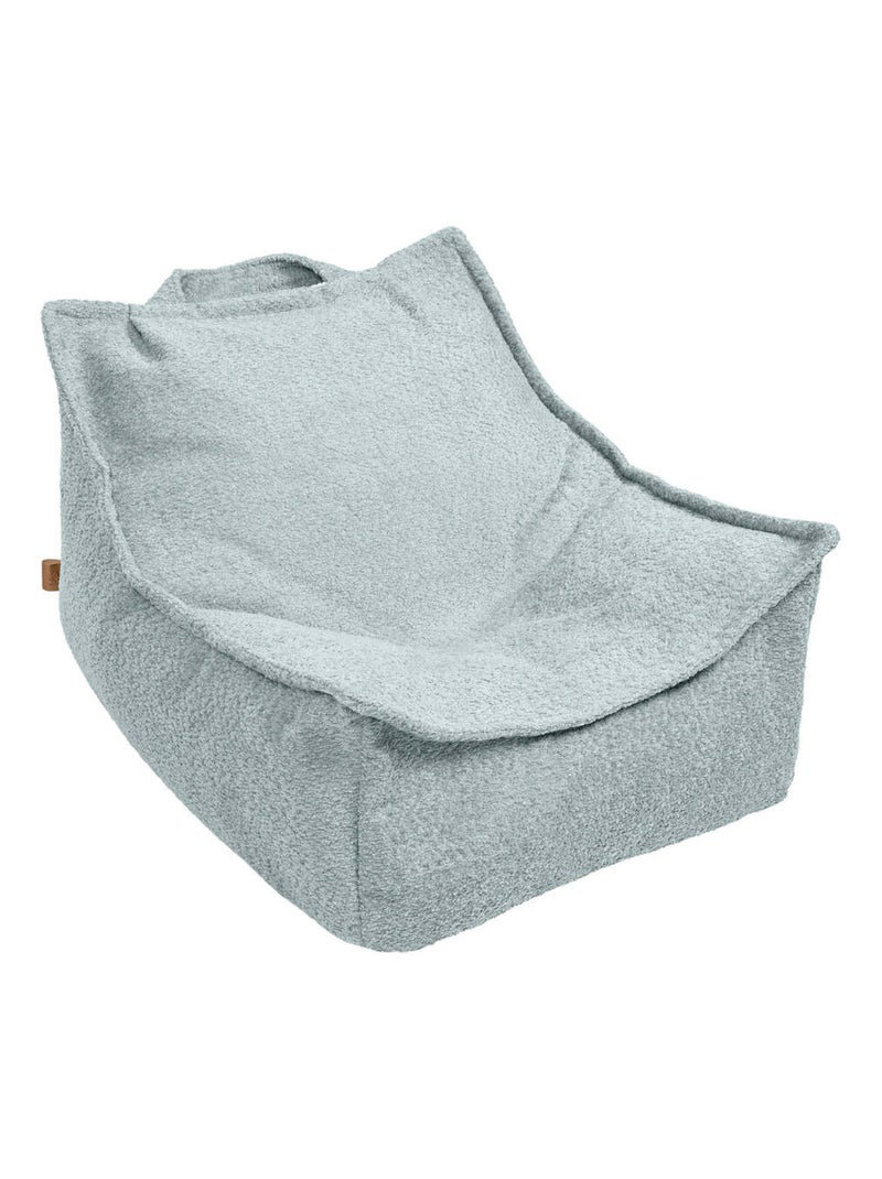 Pouf enfant - Boucle Bean Bag Menthe - Kiabi