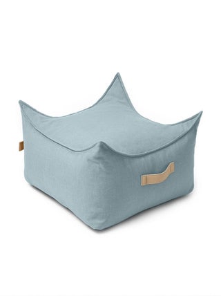 Pouf enfant  d'extérieur, Outzy Sakobag Carré Bleu
