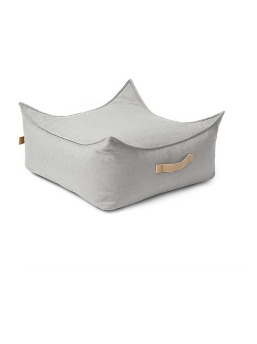 Pouf enfant  d'extérieur, Outzy Sakobag Carré Gris clair - Kiabi