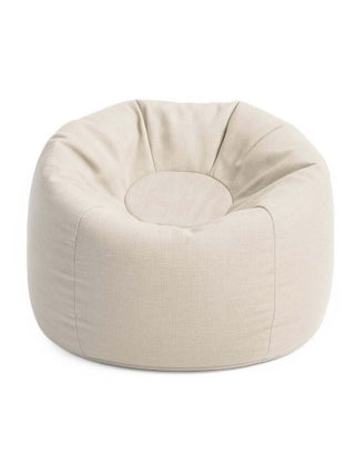 Pouf enfant  d'extérieur, Outzy Sakobag Floreo Beige