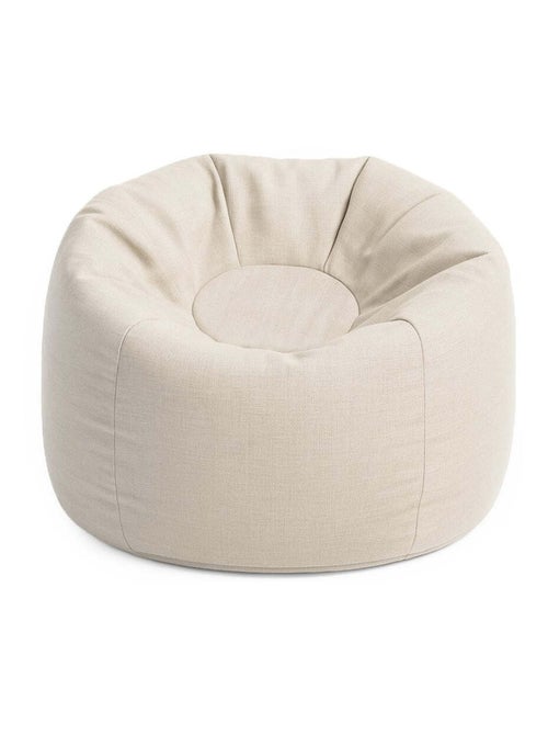 Pouf enfant  d'extérieur, Outzy Sakobag Floreo Beige - Kiabi