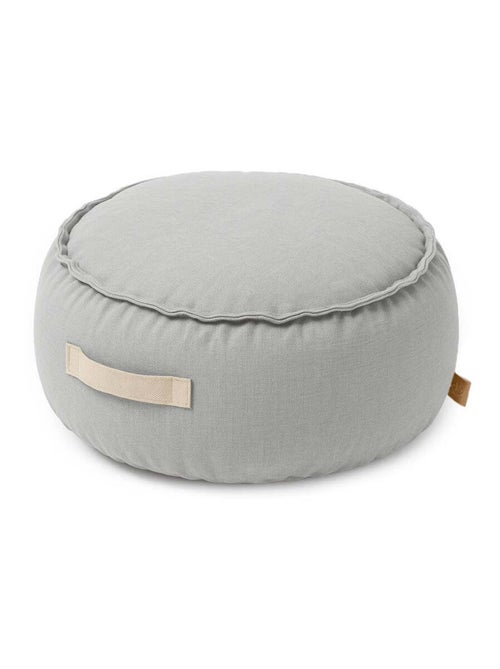 Pouf enfant  d'extérieur, Outzy Sakobag Rond Gris clair - Kiabi