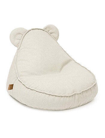 Pouf enfant d'extérieur, Outzy Sakobag Teddy Beige
