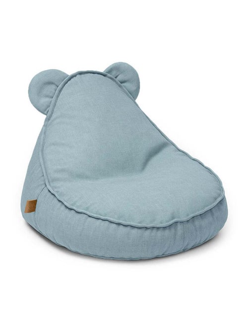 Pouf enfant  d'extérieur, Outzy Sakobag Teddy Bleu - Kiabi