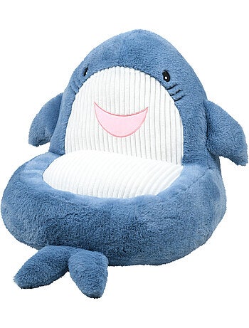 Pouf enfant en forme de requin