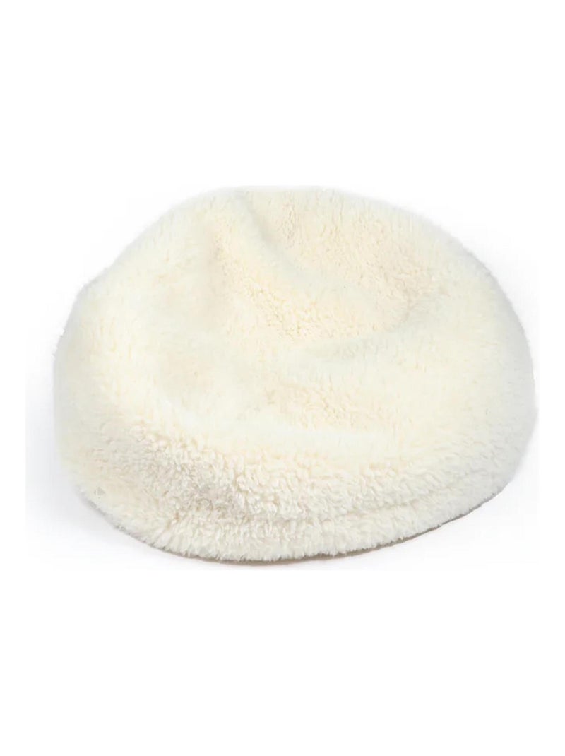 Pouf enfant en peluche Mouton Harry Blanc - Kiabi