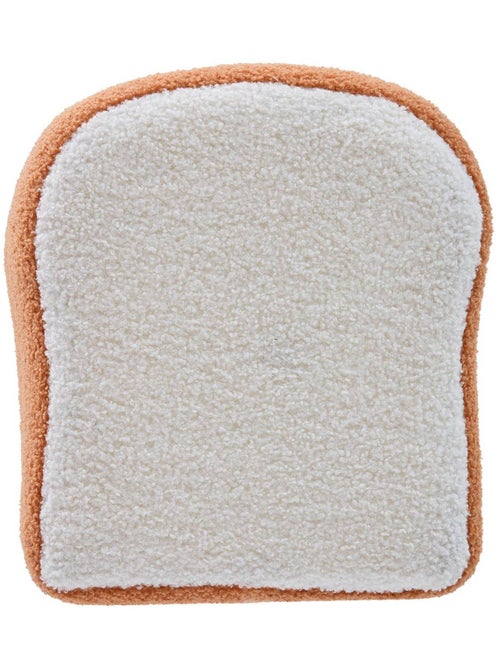 Pouf enfant forme toast en tissu bouclette TOSTIE - Kiabi