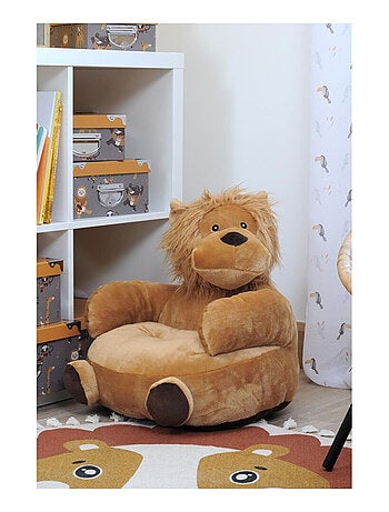 Pouf enfant Lion "Zimba" 45x45x45cm