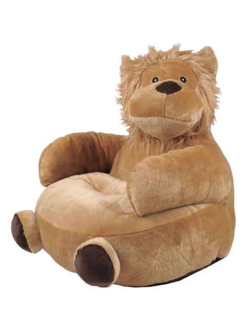 Pouf enfant Lion "Zimba" 45x45x45cm - Kiabi