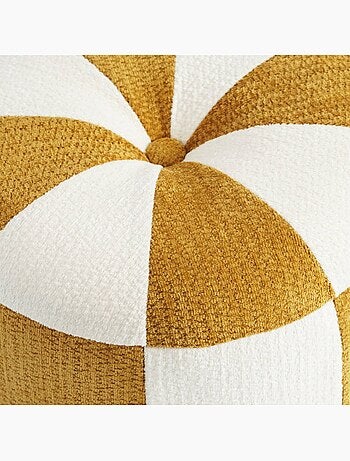 Pouf enfant tissu chenille Wila