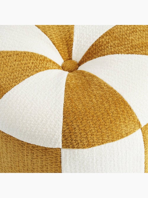 Pouf enfant tissu chenille  Wila - Kiabi