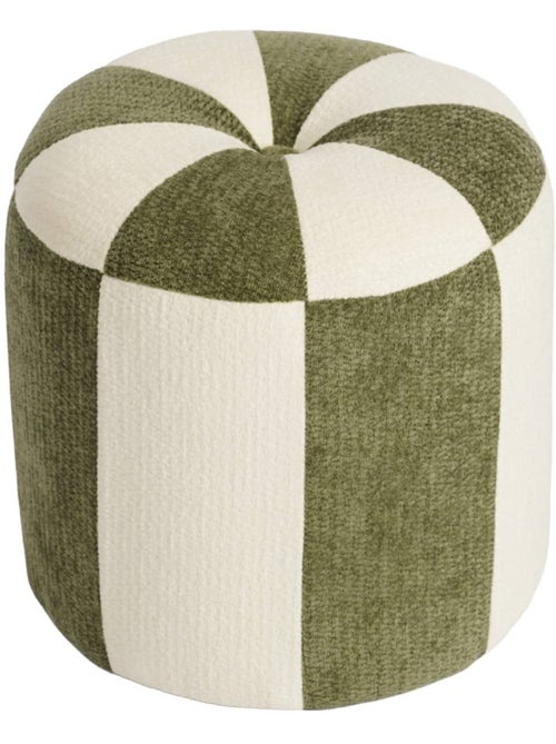 Pouf enfant tissu chenille  Wila - Kiabi