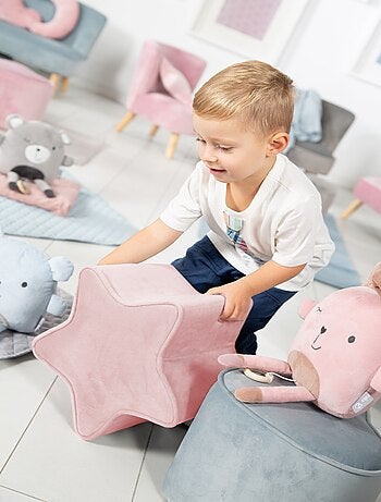 Pouf étoile en velours doux pour enfant - ROBA 'lil sofa'