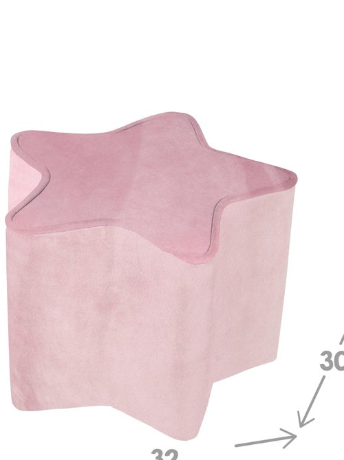 Pouf étoile en velours doux pour enfant - ROBA 'lil sofa' - Kiabi