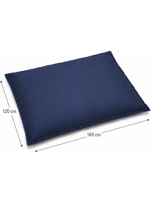 Pouf extérieur imperméable anti-uv déhoussable 120x160 cm - Kiabi