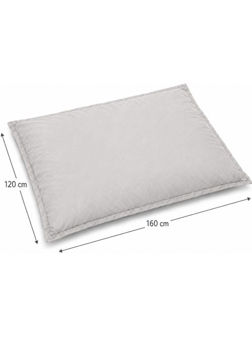 Pouf extérieur imperméable anti-uv déhoussable 120x160 cm - Kiabi