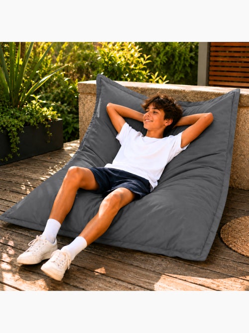 Pouf extérieur imperméable anti-uv déhoussable 120x160 cm - Kiabi