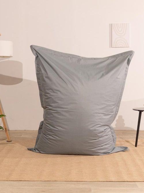 Pouf extérieur imperméable déhoussable anti-UV - 140x180 cm - Kiabi
