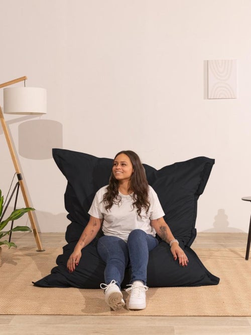 Pouf extérieur imperméable déhoussable anti-UV - 140x180 cm - Kiabi