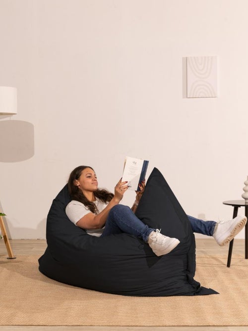 Pouf extérieur imperméable déhoussable anti-UV - 140x180 cm - Kiabi
