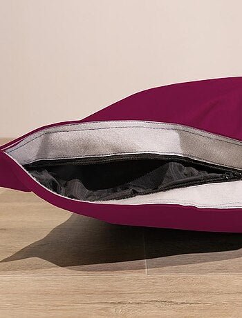 Pouf extérieur imperméable déhoussable anti-UV - 140x180 cm