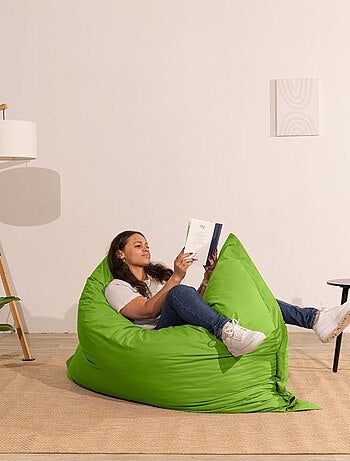 Pouf extérieur imperméable déhoussable anti-UV - 140x180 cm