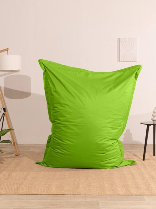 Pouf extérieur imperméable déhoussable anti-UV - 140x180 cm - Kiabi