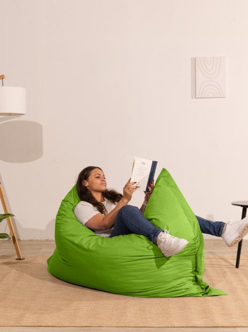 Pouf extérieur imperméable déhoussable anti-UV - 140x180 cm - Kiabi