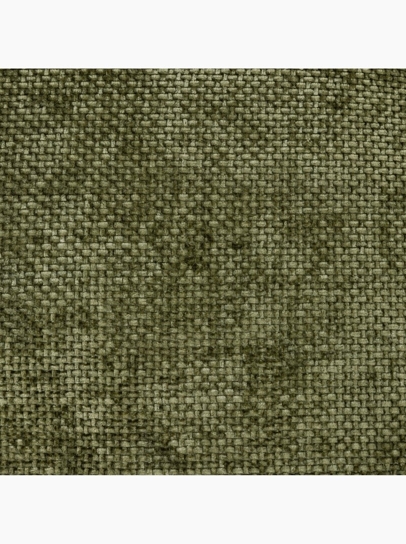Pouf fauteuil d'appoint décoratif orb en tissu chenille texturée - icon Vert olive - Kiabi