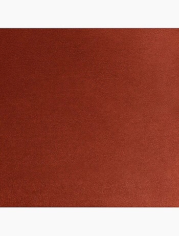 Pouf fauteuil d'appoint décoratif orb en velours mat - icon