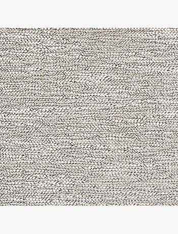 Pouf fauteuil d'appoint décoratif orb et repose-pied rond milano en tissu tissé - icon