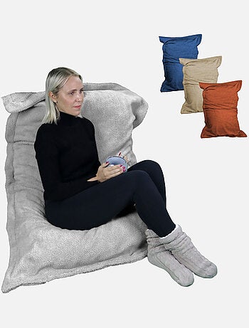 Pouf, fauteuil d'intérieur déhoussable - Sherpa - Vivezen