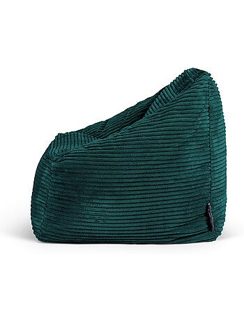 Pouf fauteuil enfant en velours côtelé - icon