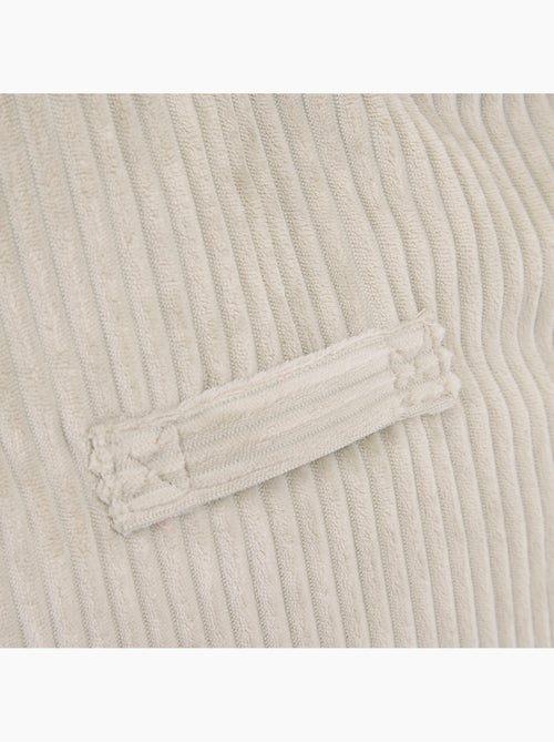 Pouf fauteuil grand enfant en velours côtelé - icon - Kiabi
