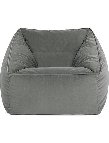 Pouf fauteuil salon natalia en velours mat - icon