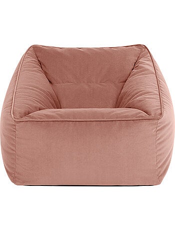 Pouf fauteuil salon natalia en velours mat - icon