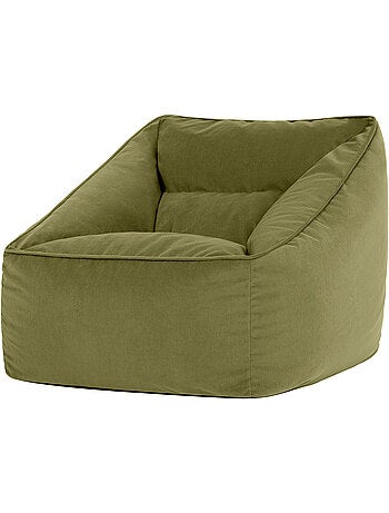 Pouf fauteuil salon natalia en velours mat - icon