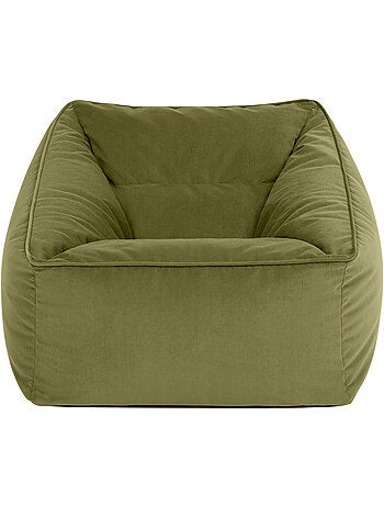 Pouf fauteuil salon natalia en velours mat - icon
