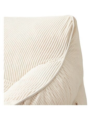 Pouf fauteuil velours côtelé - Bananair