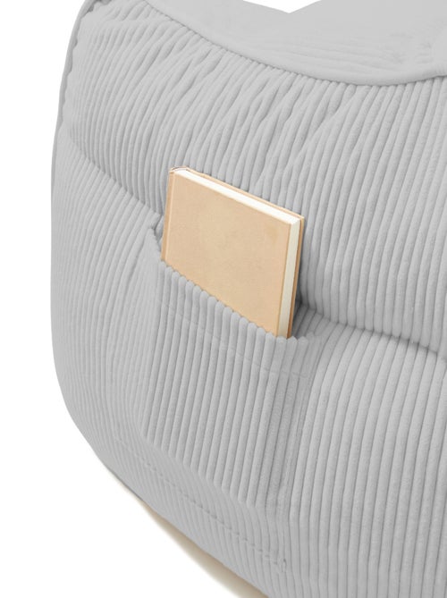 Pouf fauteuil velours côtelé - Bananair - Kiabi Pouf fauteuil velours côtelé - Bananair - Kiabi