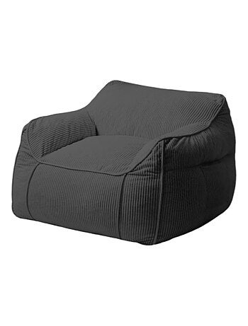 Pouf fauteuil velours côtelé - Bananair