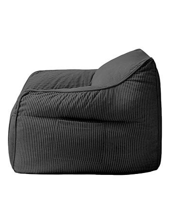 Pouf fauteuil velours côtelé - Bananair