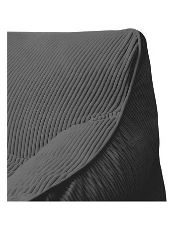 Pouf fauteuil velours côtelé - Bananair