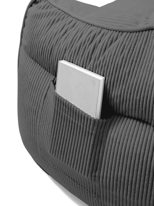 Pouf fauteuil velours côtelé - Bananair - Kiabi Pouf fauteuil velours côtelé - Bananair - Kiabi
