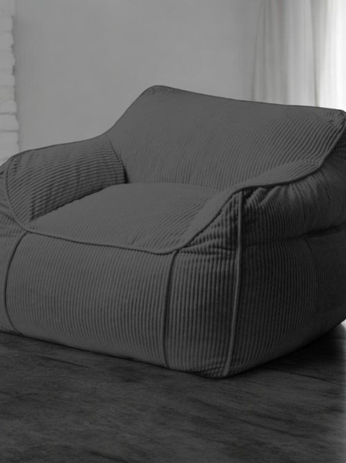 Pouf fauteuil velours côtelé - Bananair - Kiabi Pouf fauteuil velours côtelé - Bananair - Kiabi