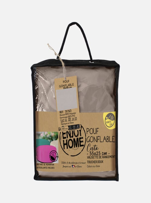 Pouf gonflable extérieur - Kiabi