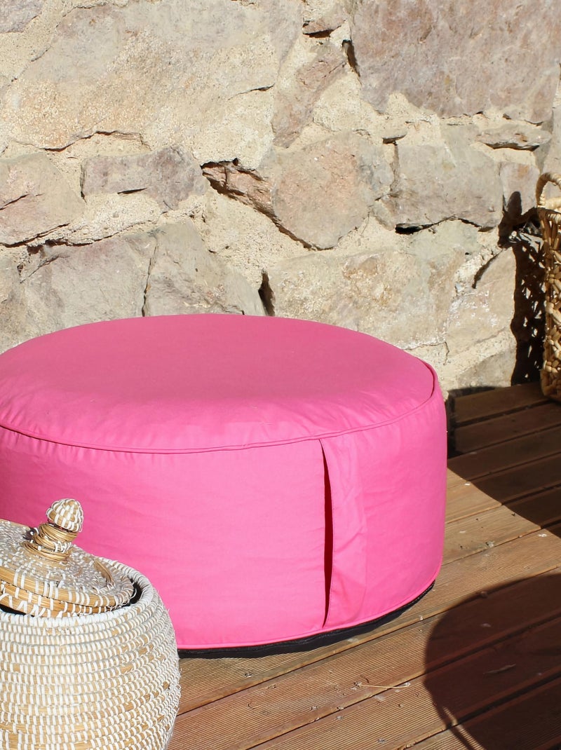 Pouf gonflable extérieur Rose fushia - Kiabi