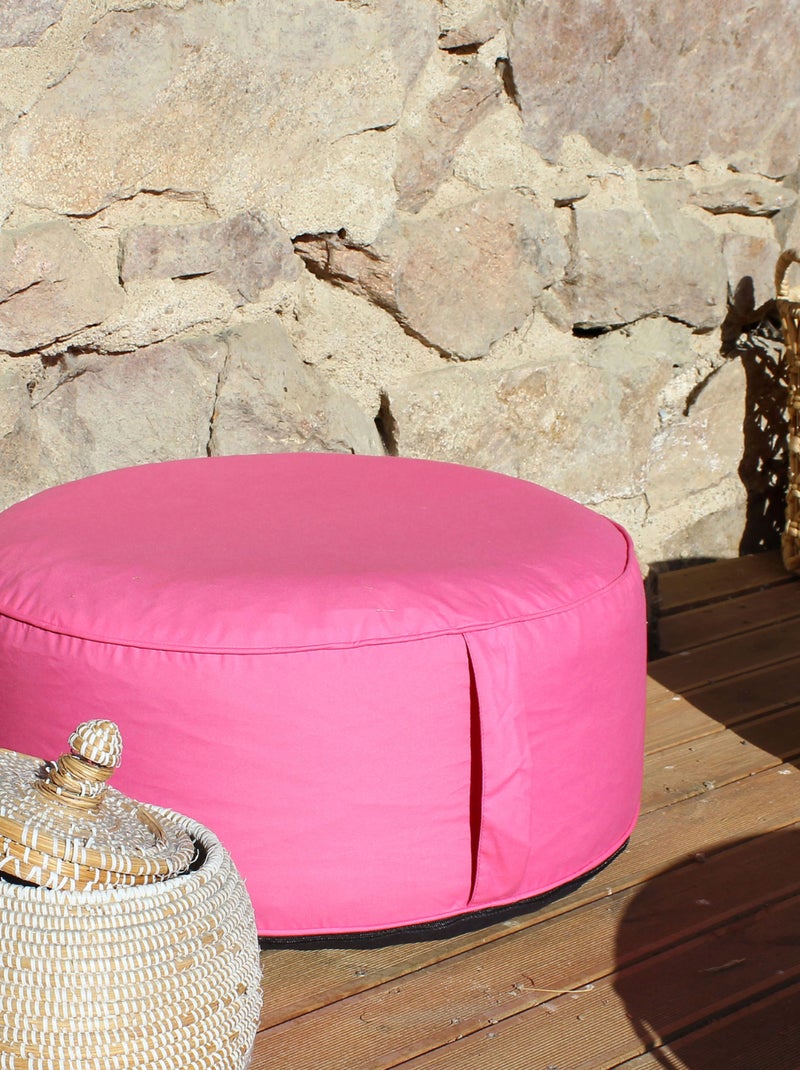 Pouf gonflable extérieur Rose fushia - Kiabi