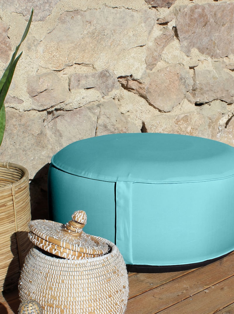 Pouf gonflable extérieur Vert d'eau - Kiabi