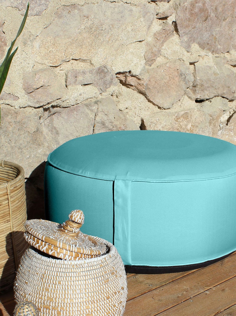 Pouf gonflable extérieur Vert d'eau - Kiabi